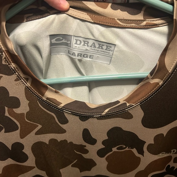 Drake Brown and Tan Camouflage Shirt - Picture 2 of 2